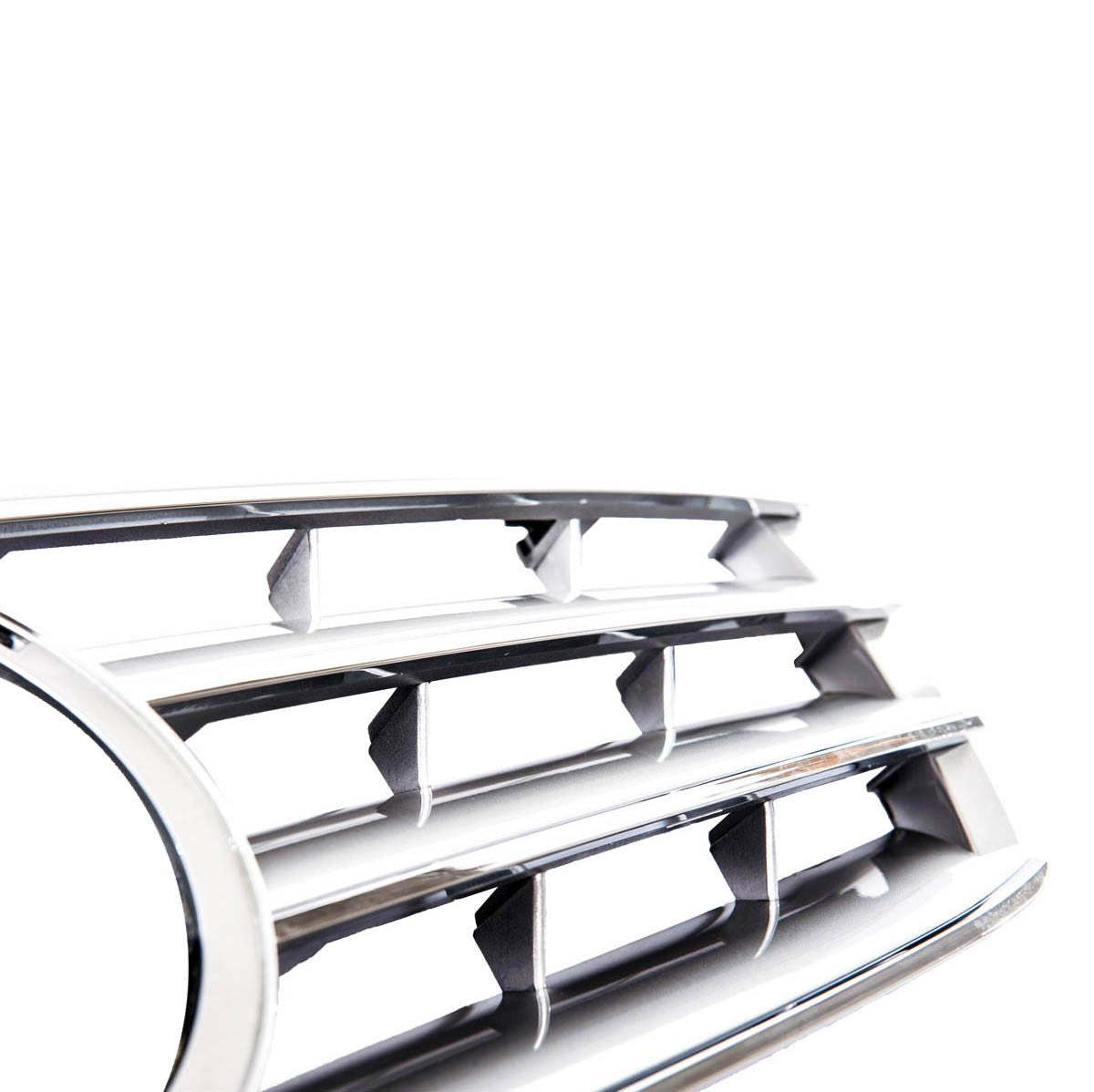 Frontgrill Silber 4S passend für Mercedes C-Klasse W203 2000-2007