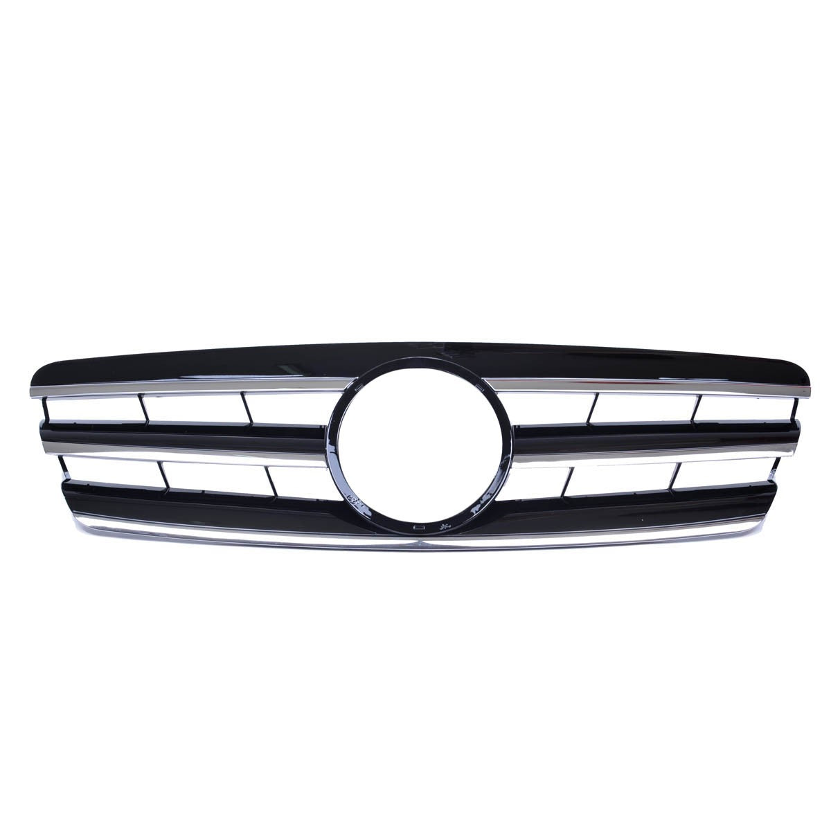 Frontgrill Chrom & Schwarz 3S passend für Mercedes C-Klasse W203 2000-2007