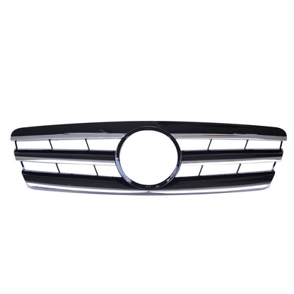 Frontgrill Chrom & Schwarz 3S passend für Mercedes C-Klasse W203 2000-2007