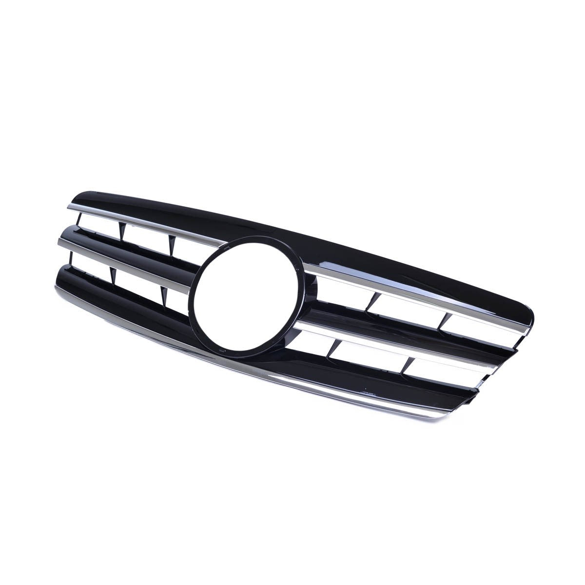 Frontgrill Chrom & Schwarz 3S passend für Mercedes C-Klasse W203 2000-2007