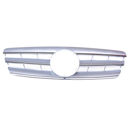 Silber 3S Frontgrill passend für Mercedes C-Klasse W203 2000-2007