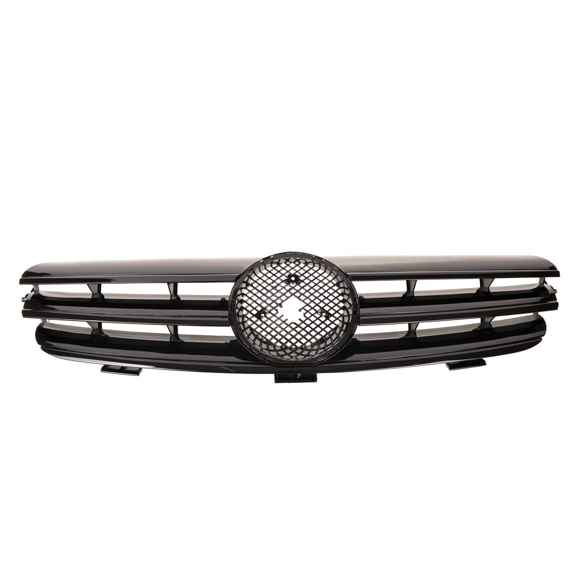 Sportgrill Hochglanz Schwarz passend für Mercedes CLK W209 2002-2009