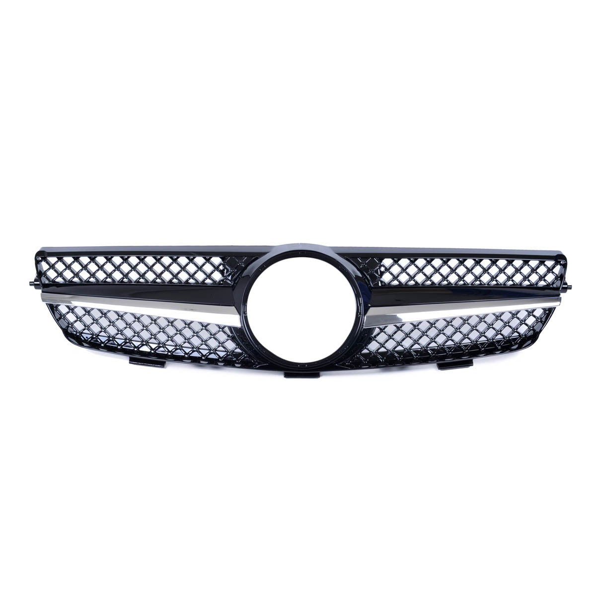 Sportgrill Chrom & Schwarz passend für Mercedes CLK W209 2002-2009