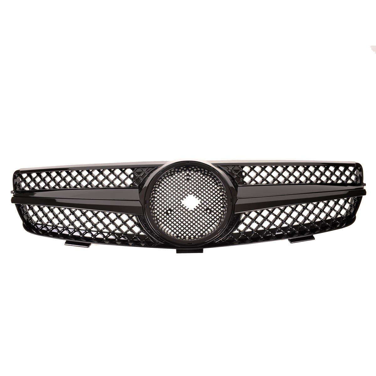 Sportgrill Hochglanz Schwarz passend für Mercedes CLK W209 2002-2009