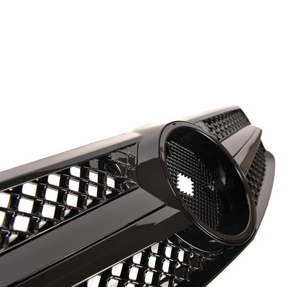 Sportgrill Hochglanz Schwarz passend für Mercedes CLK W209 2002-2009
