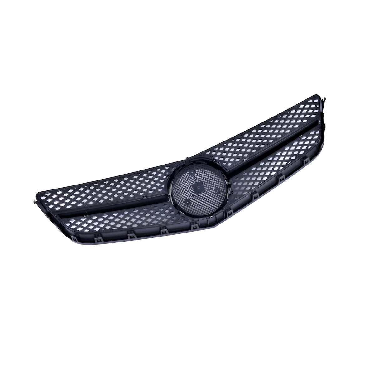 Verchromter & schwarzer Kühlergrill passend für Mercedes E-Klasse Coupé/Cabrio 2009-2013