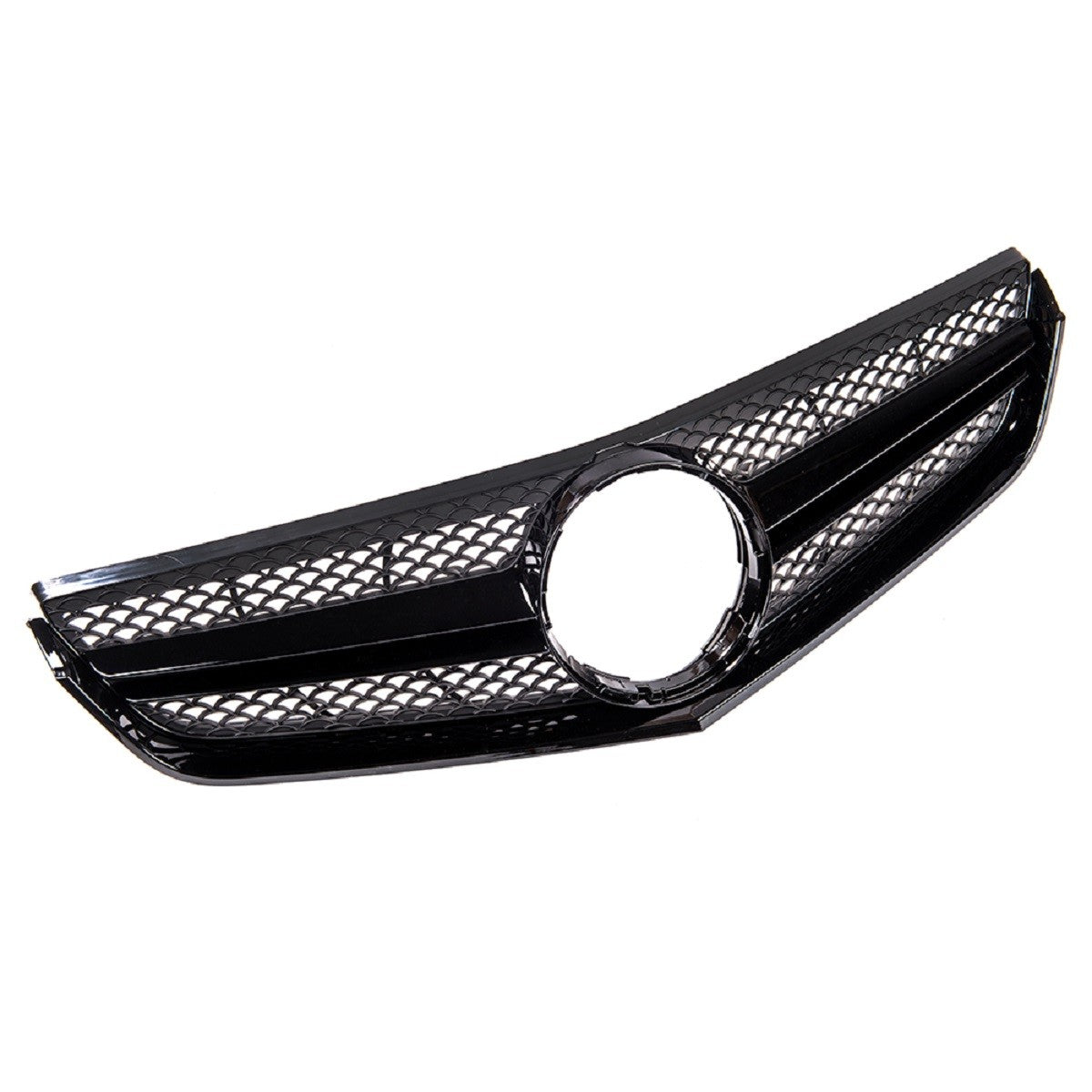 Kühlergrill Hochglanz Schwarz passend für Mercedes E-Klasse C207 A207 2009-2013