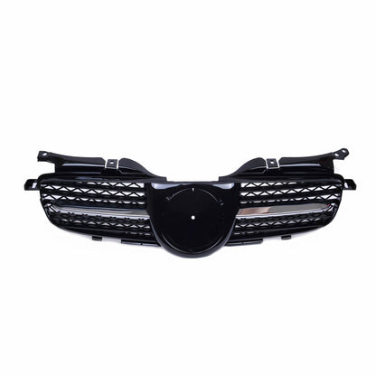 Kühlergrill Hochglanz Schwarz & Chrom passend für Mercedes SLK R170 1996-2004