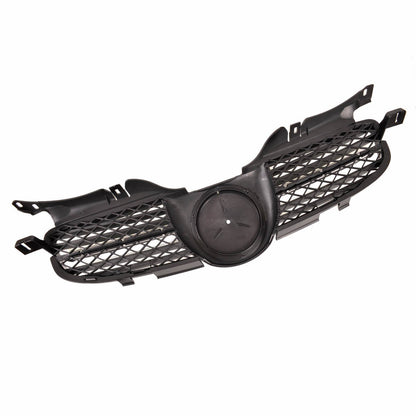 Kühlergrill Hochglanz Schwarz & Chrom passend für Mercedes SLK R170 1996-2004