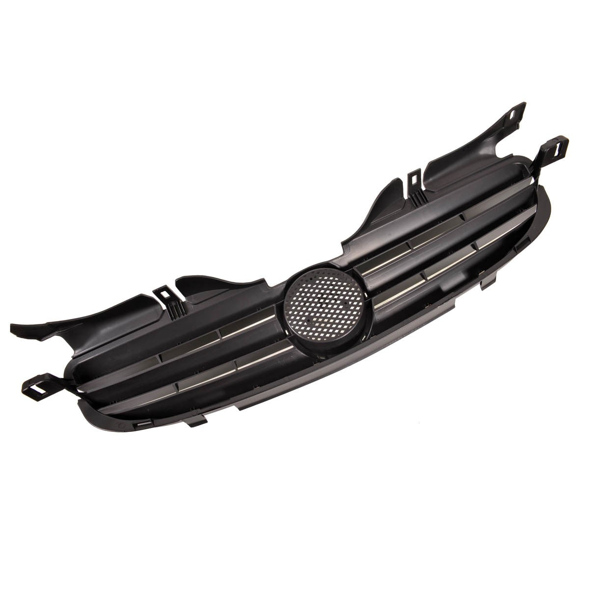 Kühlergrill komplett Hochglanz Schwarz passend für Mercedes SLK R170 1996-2004