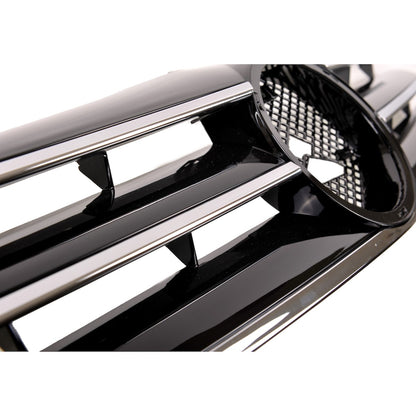 Kühlergrill Chrom & Schwarz passend für Mercedes SL (R129) 1989-2001