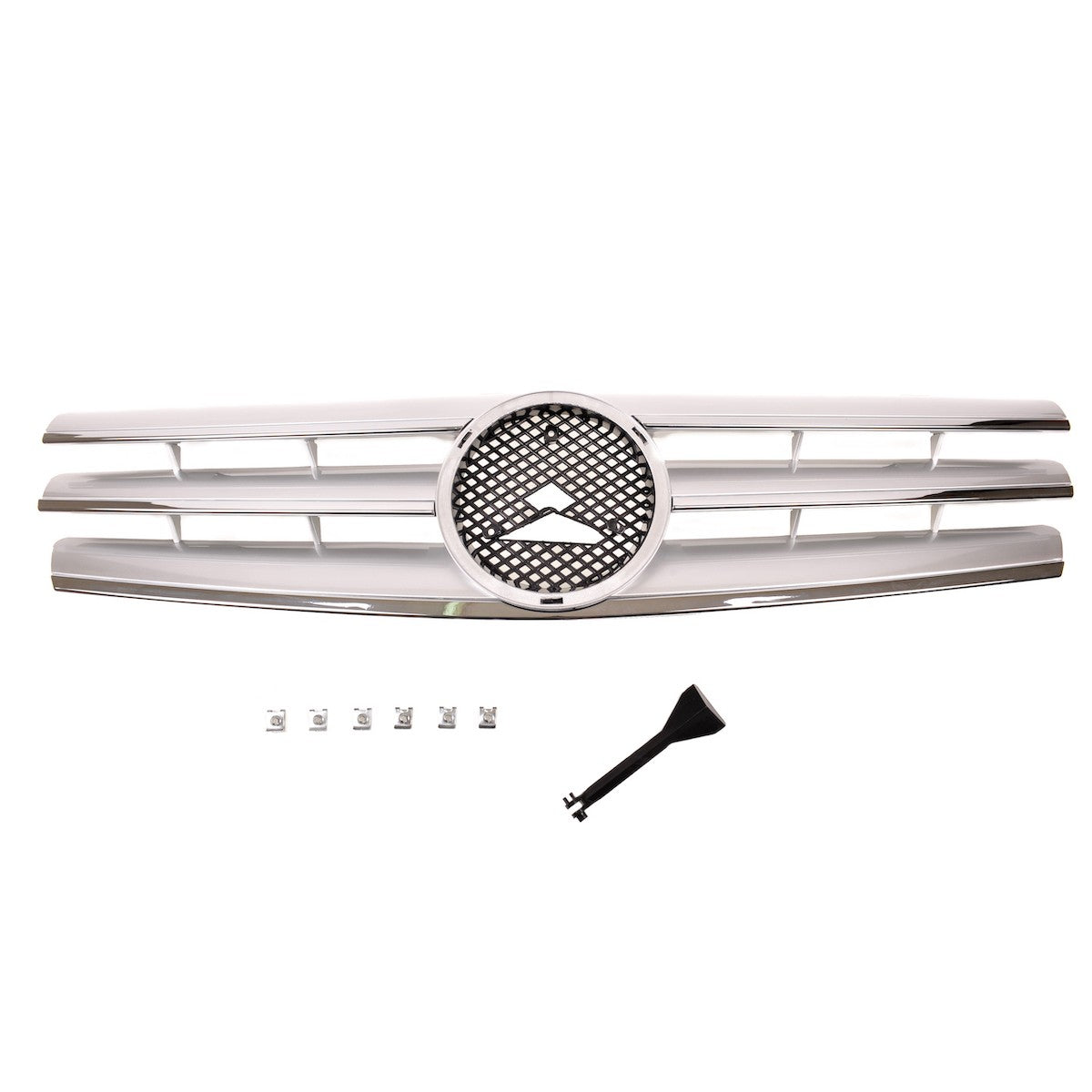 Kühlergrill Chrom & Silber passend für Mercedes SL (R129) 1989-2001