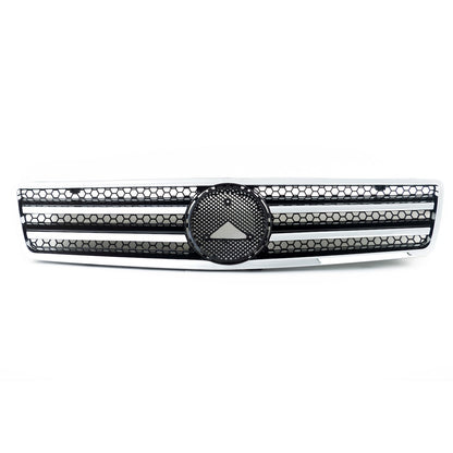 Kühlergrill Chrom & Schwarz passend für Mercedes SL (R129) 1989-2001