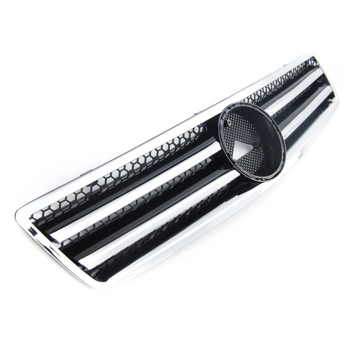 Kühlergrill Chrom & Schwarz passend für Mercedes SL (R129) 1989-2001