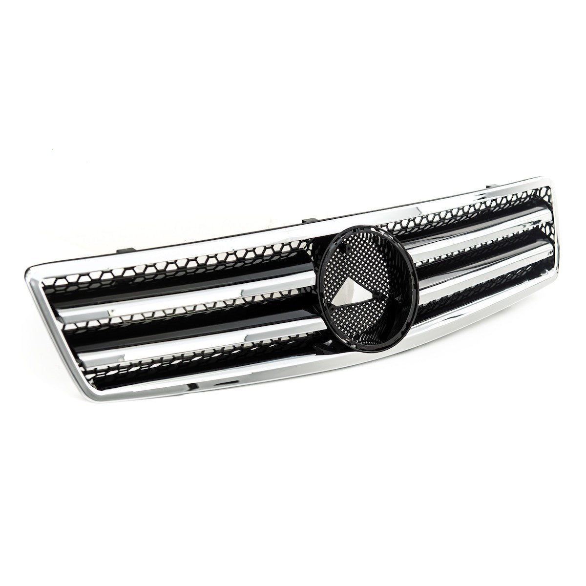 Kühlergrill Chrom & Schwarz passend für Mercedes SL (R129) 1989-2001