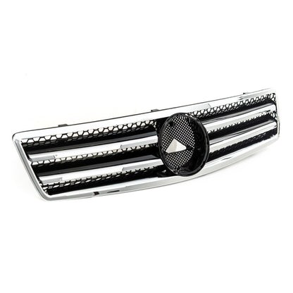 Kühlergrill Chrom & Schwarz passend für Mercedes SL (R129) 1989-2001
