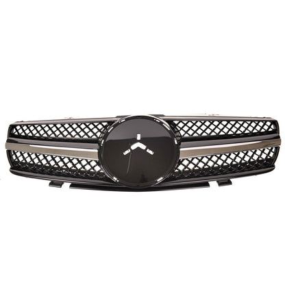 Kühlergrill Chrom & Schwarz passend für Mercedes SL R230 2001-2006