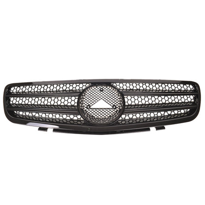 Kühlergrill Hochglanz Schwarz passend für Mercedes SL R230 2001-2006