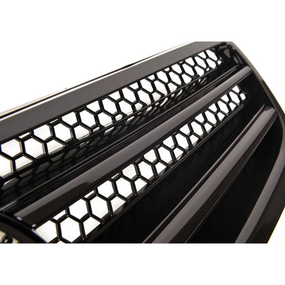 Kühlergrill Hochglanz Schwarz passend für Mercedes SL R230 2001-2006