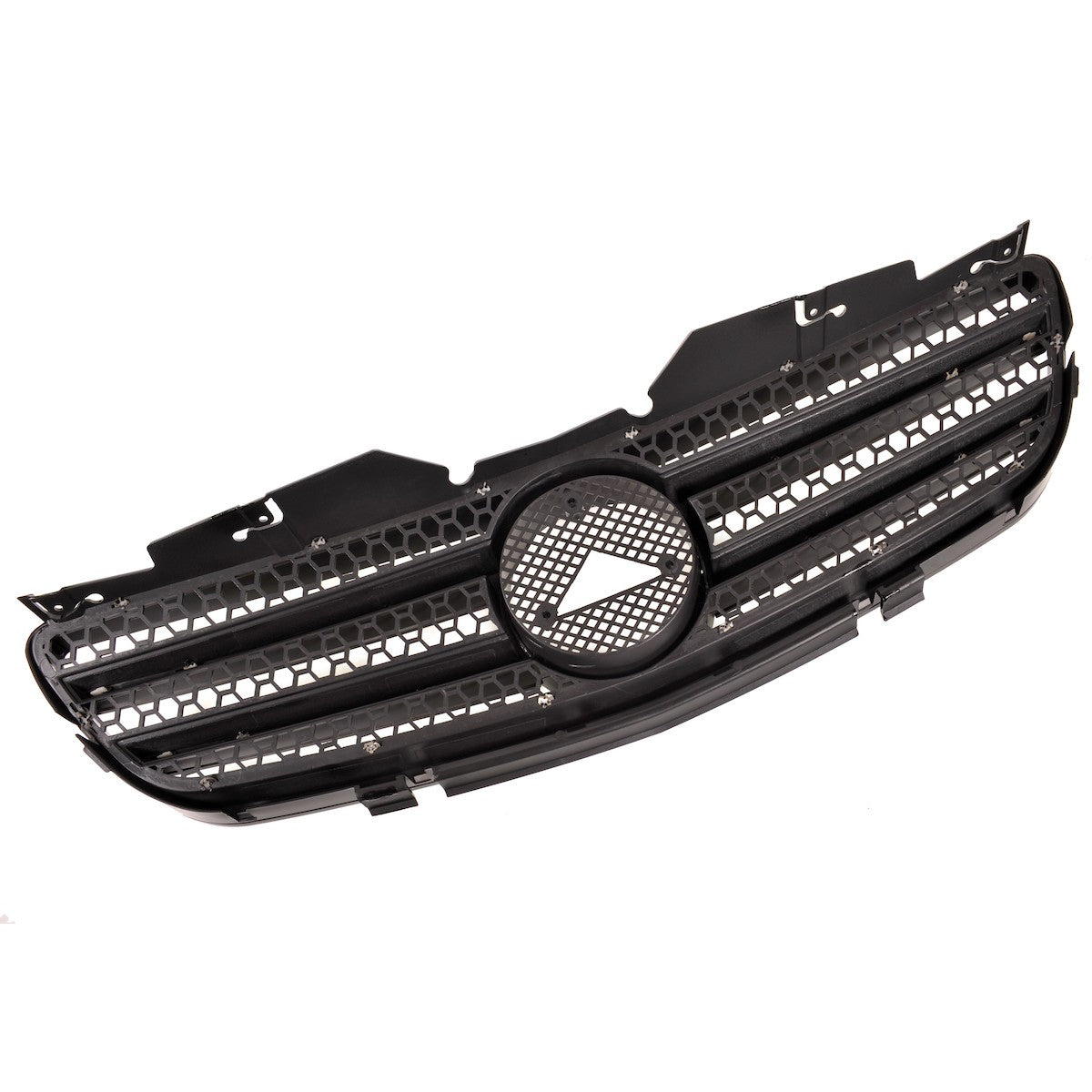 Kühlergrill Hochglanz Schwarz passend für Mercedes SL R230 2001-2006