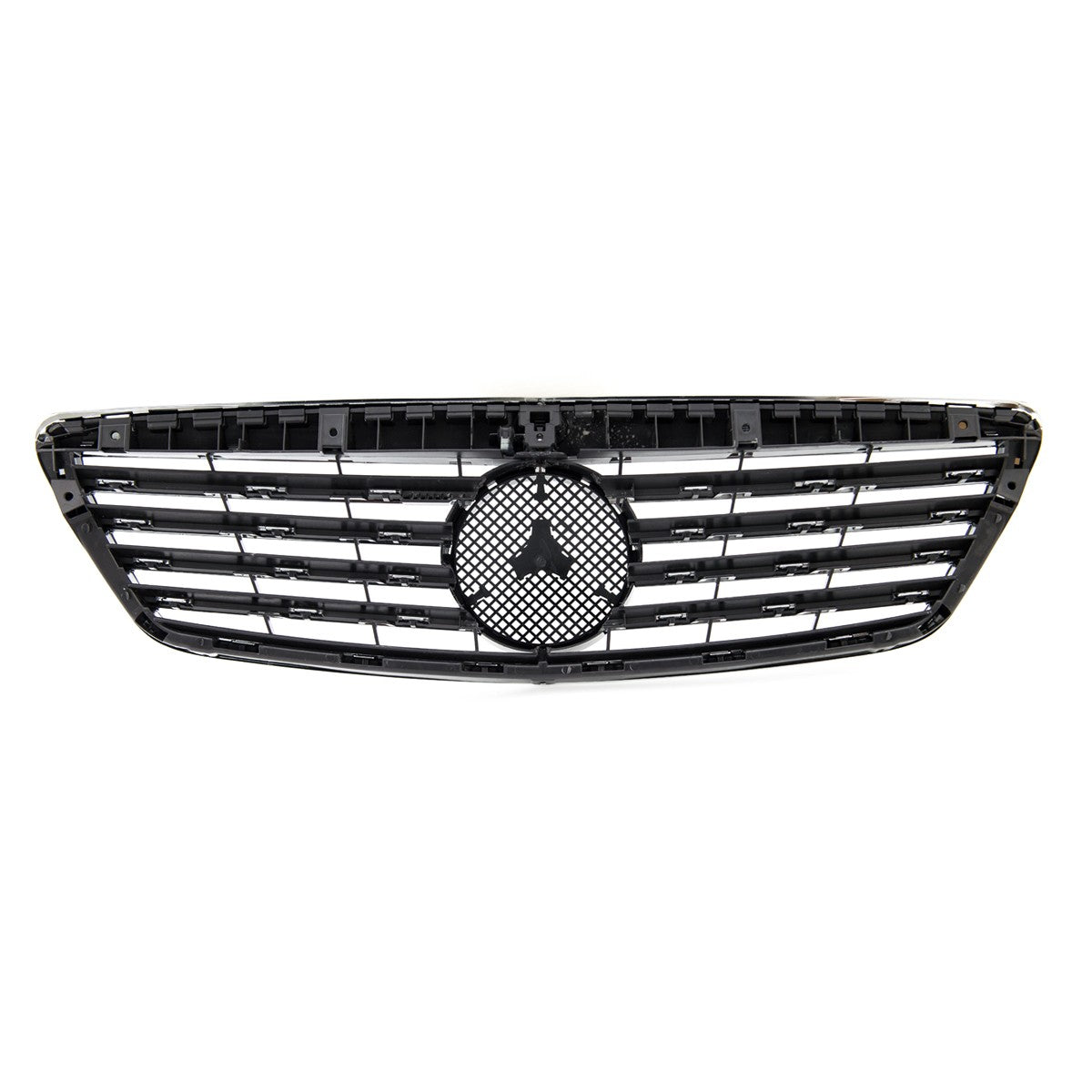 Sportgrill Chrom & Schwarz passend für Mercedes S-Klasse W221 2005-2009