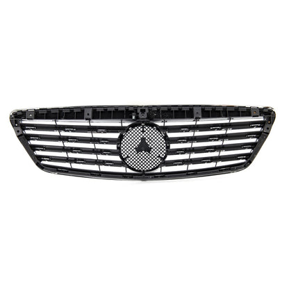 Sportgrill Chrom & Schwarz passend für Mercedes S-Klasse W221 2005-2009