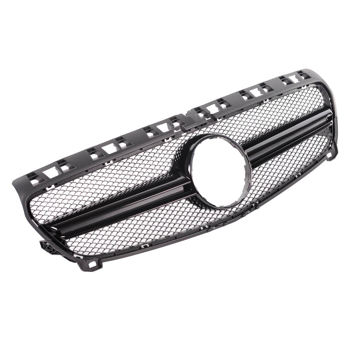 Kühlergrill A-Design Schwarz passend für Mercedes A-Klasse W176 2012-2015