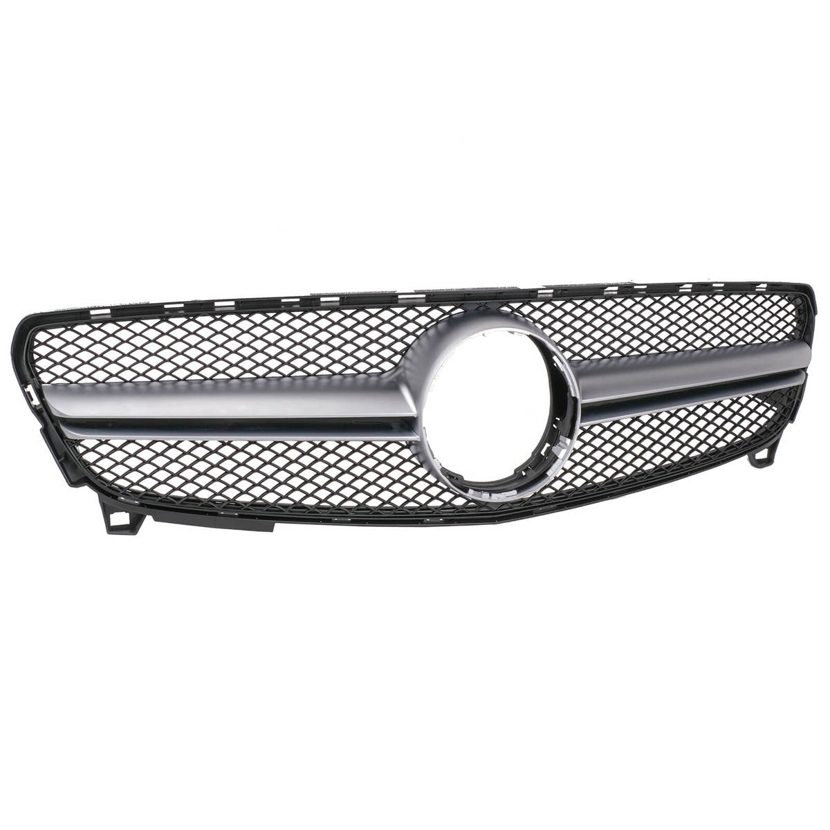 Kühlergrill Silber passend für Mercedes A-Klasse W176 Facelift 2015-2018