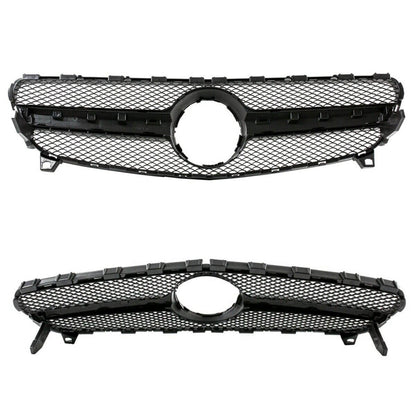 Kühlergrill Schwarz passend für Mercedes A-Klasse W176 2015-2018