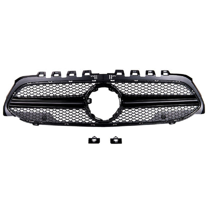 Schwarzer Kühlergrill passend für Mercedes A-Klasse W177 V177 2018-2023