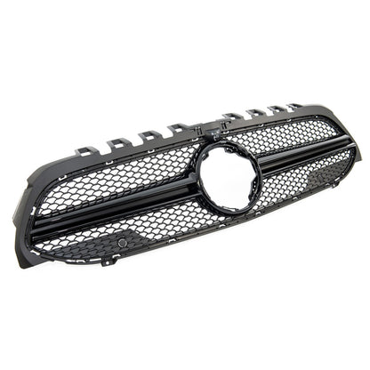 Kühlergrill Hochglanz Schwarz passend für Mercedes A-Klasse W177 V177 2019-2023