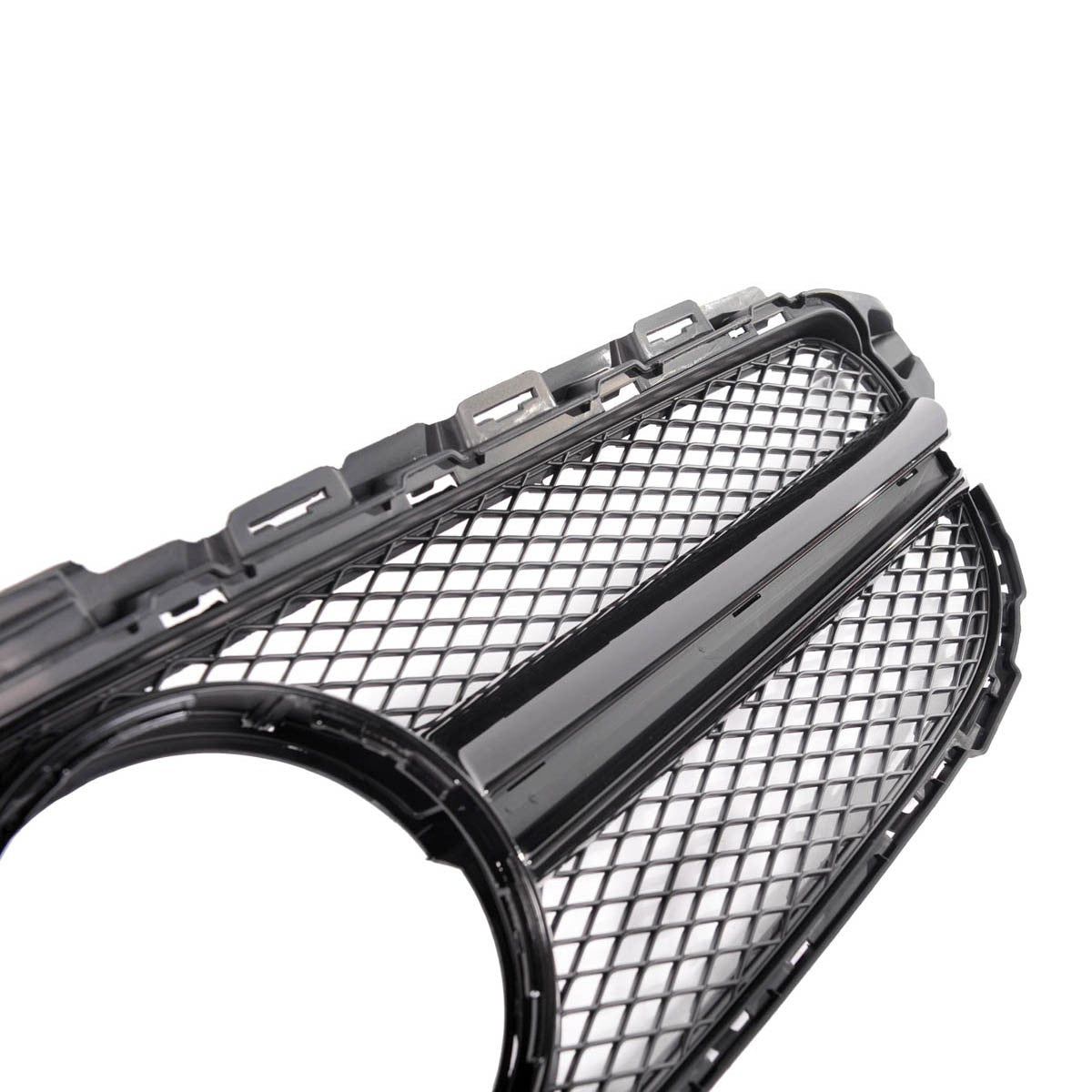 Frontgrill Schwarz passend für Mercedes C-Klasse W205 Limousine Kombi 2014-2018