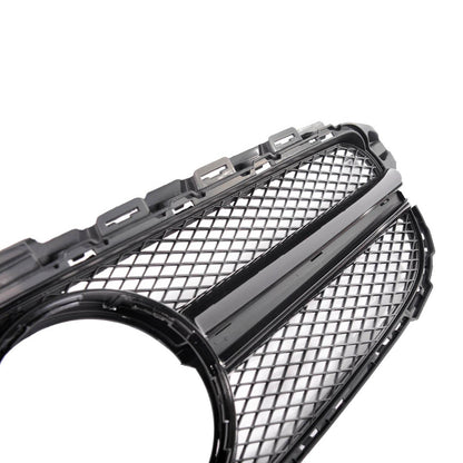Frontgrill Schwarz passend für Mercedes C-Klasse W205 Limousine Kombi 2014-2018