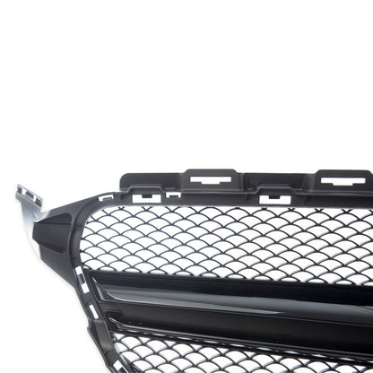 Frontgrill Schwarz für Kamera passend für Mercedes C-Klasse W205 2014-2018