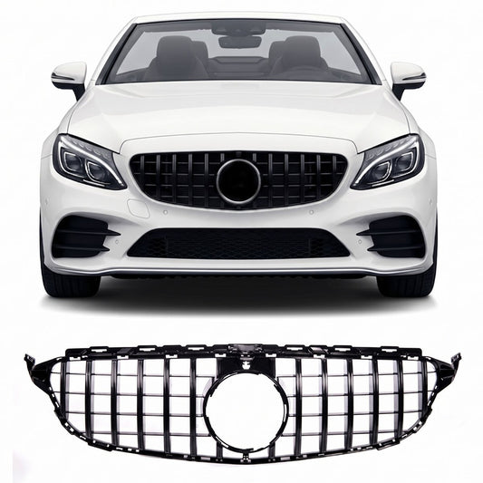 Kühlergrill Panamericana GT passend für Mercedes C-Klasse W205 2014-2018