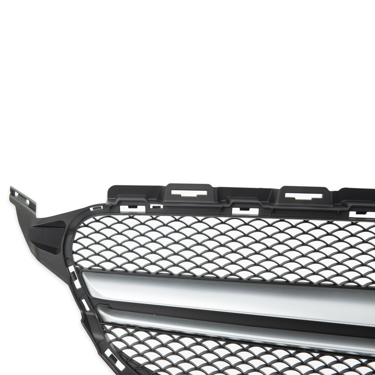 Frontgrill Silber passend für Mercedes C-Klasse W205 2018-2021