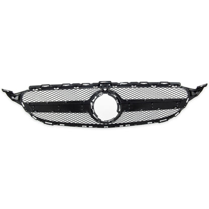 Frontgrill Silber passend für Mercedes C-Klasse W205 2018-2021