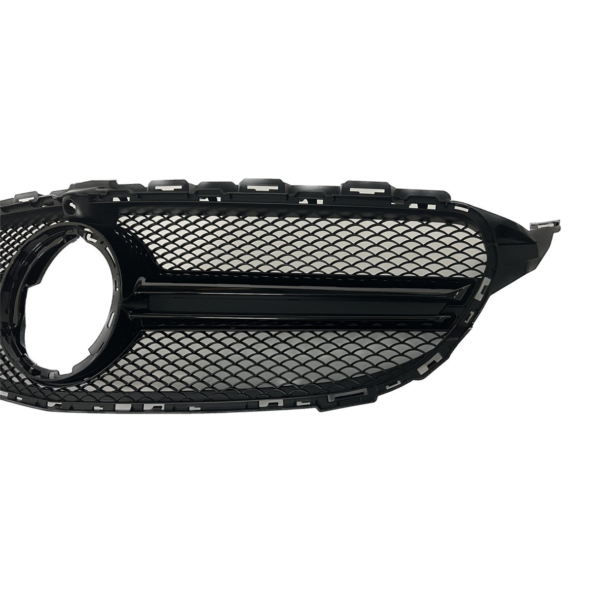 Schwarzer Frontgrill passend für Mercedes C-Klasse W205 2018-2021
