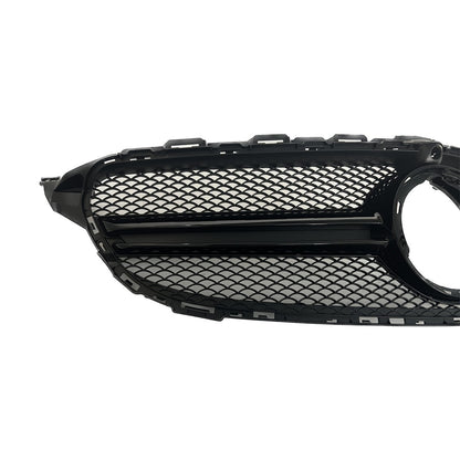 Schwarzer Frontgrill passend für Mercedes C-Klasse W205 2018-2021