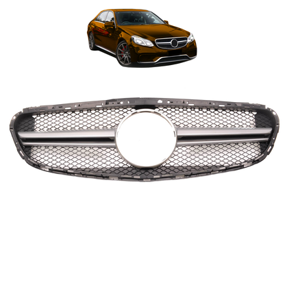 Frontgrill Silber passend für Mercedes E-Klasse W212 2013-2016