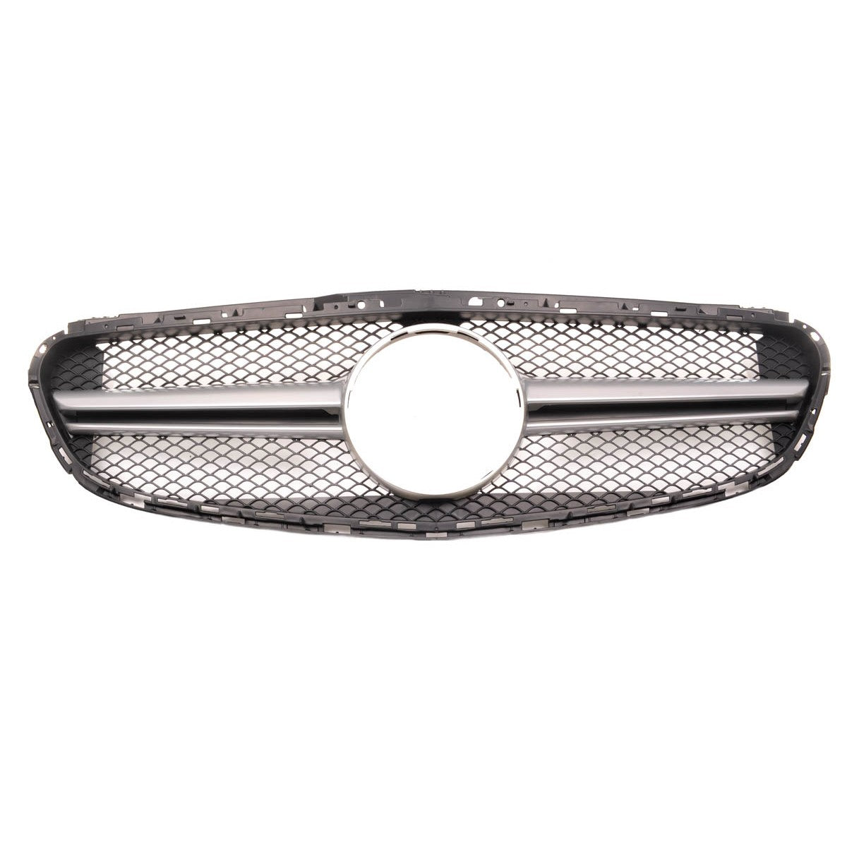 Frontgrill Silber passend für Mercedes E-Klasse W212 2013-2016