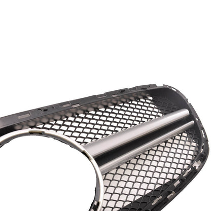 Frontgrill Silber passend für Mercedes E-Klasse W212 2013-2016