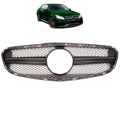 Frontgrill Schwarz passend für Mercedes E-Klasse W212 2013-2016