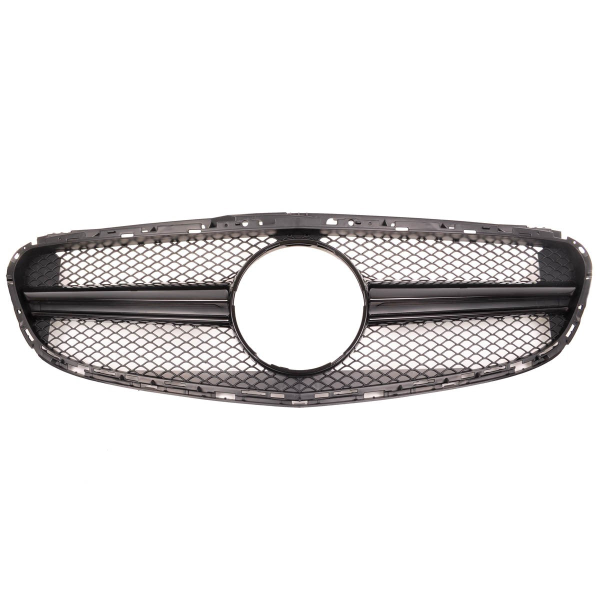 Frontgrill Schwarz passend für Mercedes E-Klasse W212 2013-2016