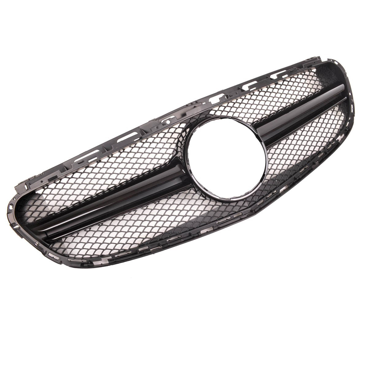 Frontgrill Schwarz passend für Mercedes E-Klasse W212 2013-2016