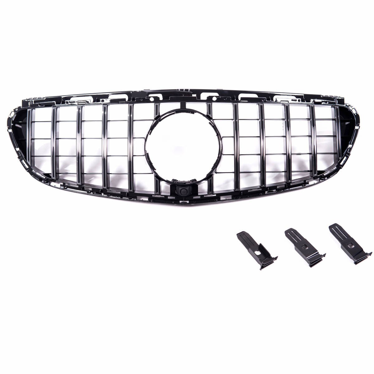 Frontgrill Panamericana GT Chrom passend für Mercedes E-Klasse W212 13-16