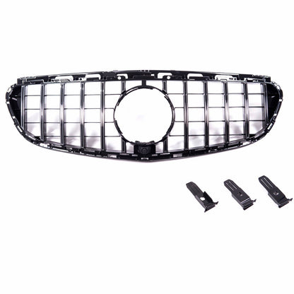Frontgrill Panamericana GT Chrom passend für Mercedes E-Klasse W212 13-16