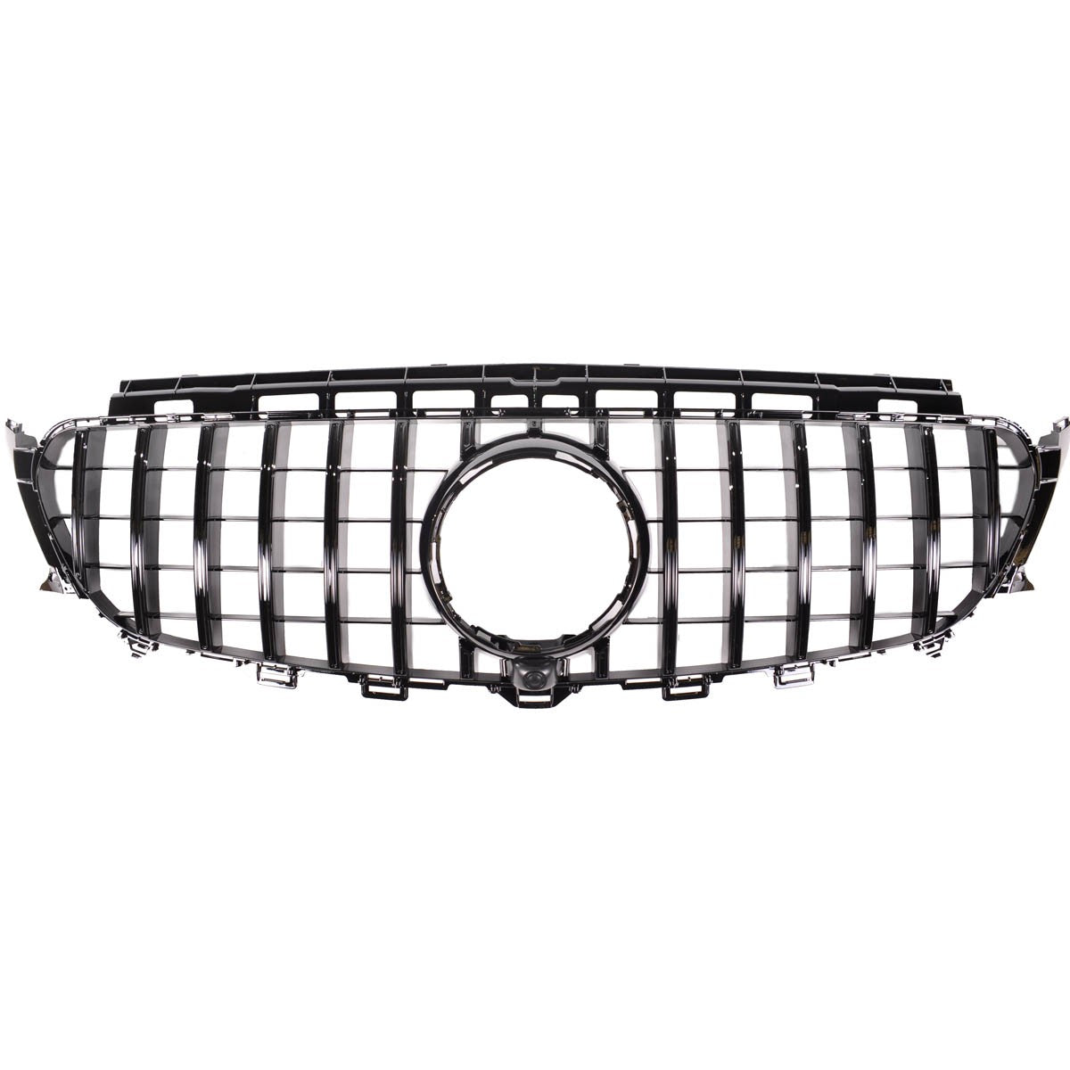 GT Hochglanz schwarzer Kühlergrill passend für Mercedes E-Klasse W213 2016-2020