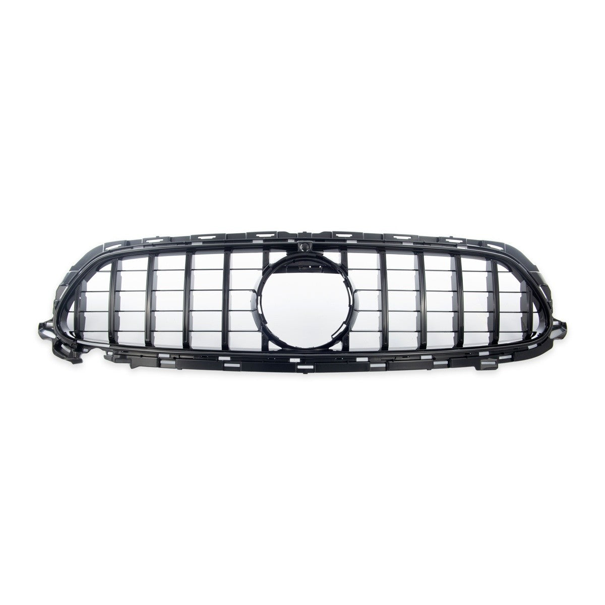 Passend für Mercedes E-Klasse W213 C238 2020-2023 Hochglanz schwarzer GT Grill