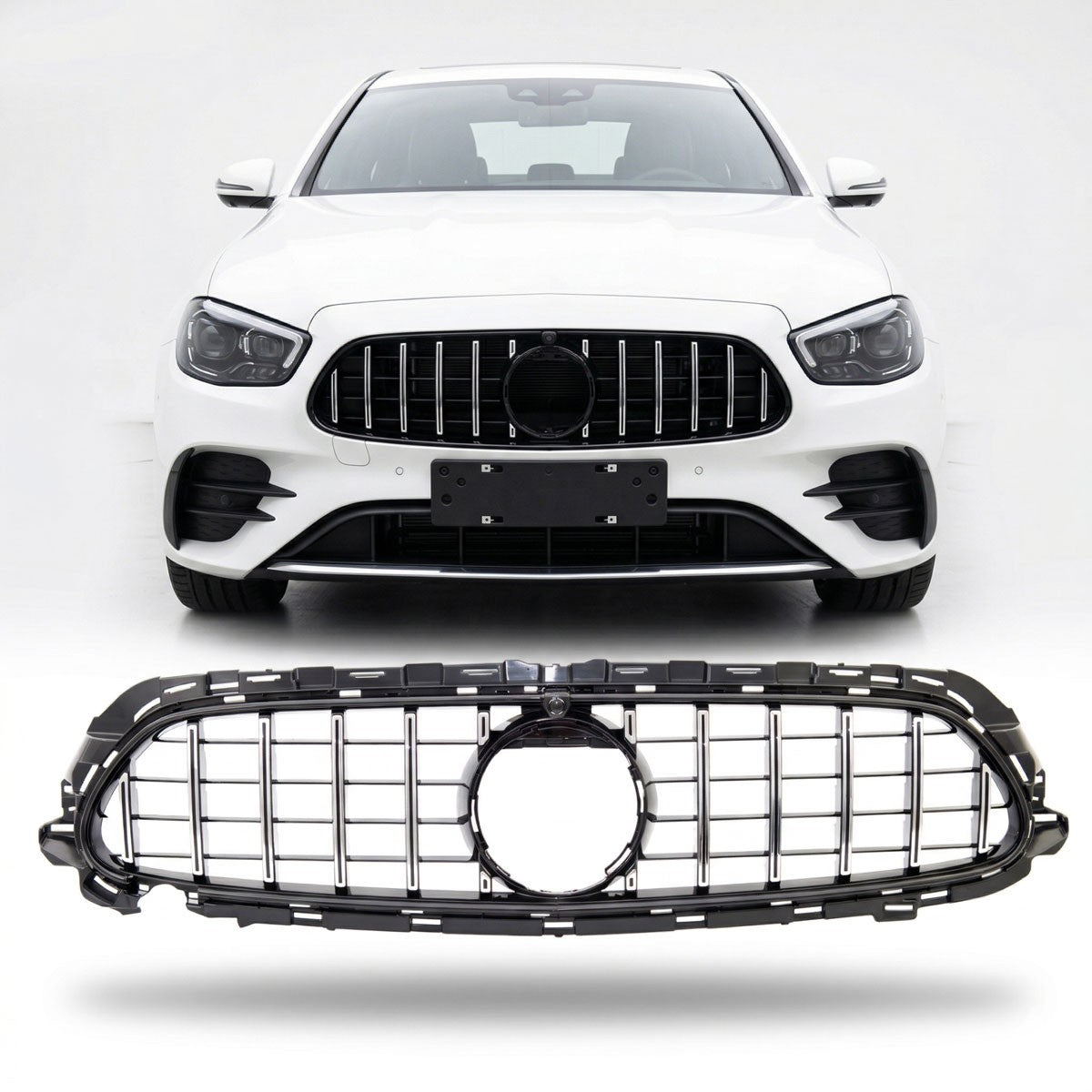 GT Chromgrill passend für Mercedes E-Klasse W213 S213 A238 C238 2020-2023